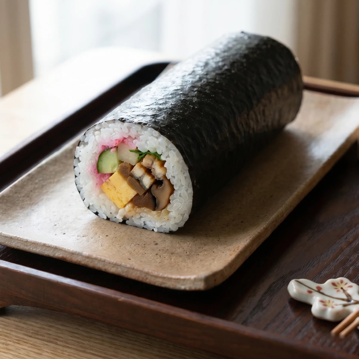 Ehōmaki (恵方巻, Setsubun lucky roll)