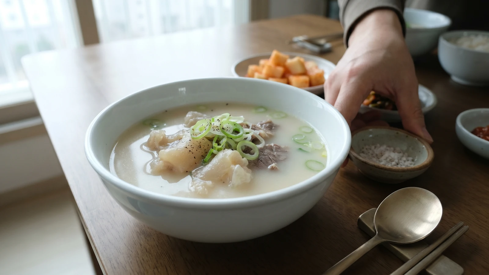 Doganitang (Ox Knee Cartilage Soup)