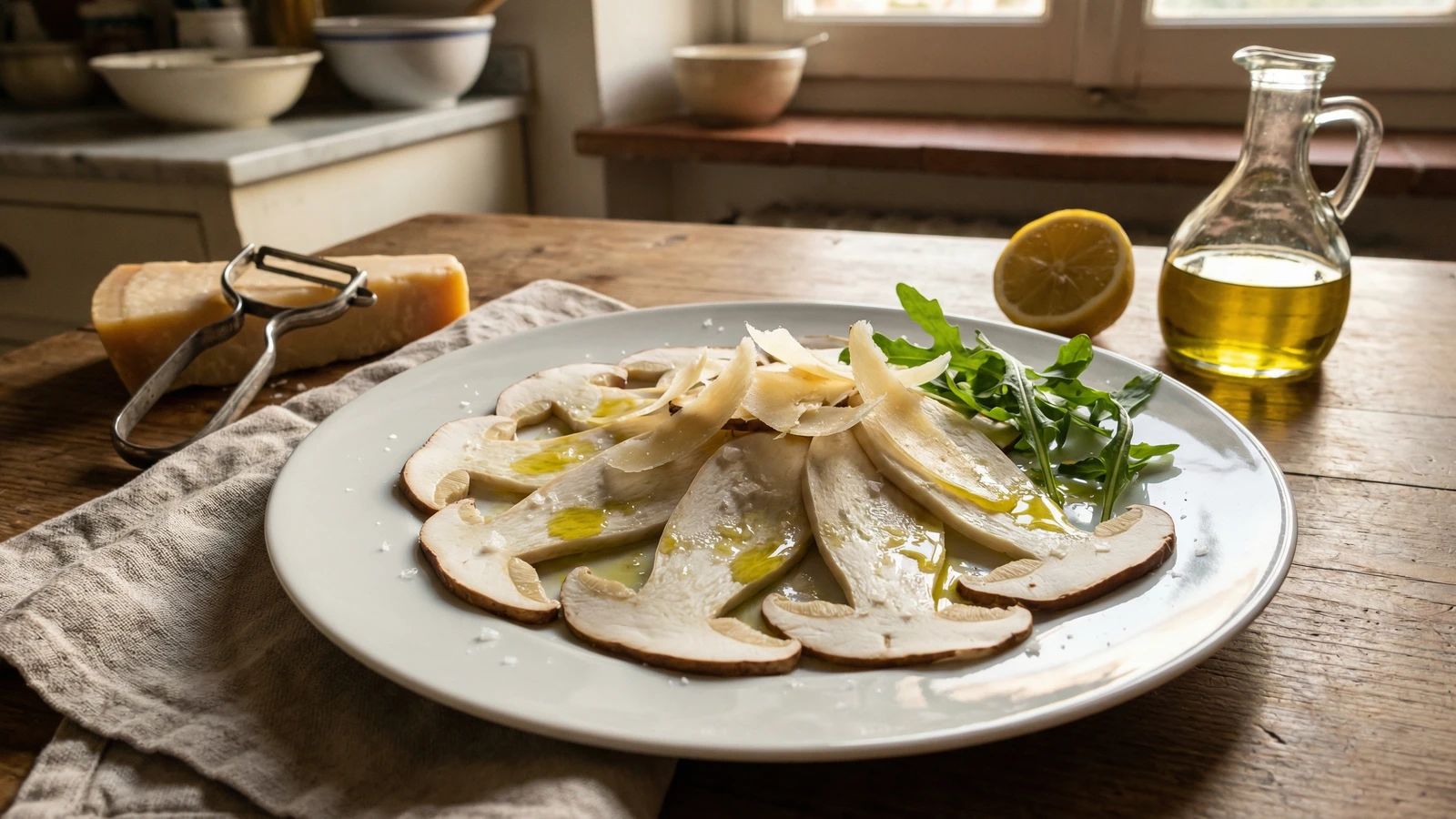 Insalata di Funghi Crudi