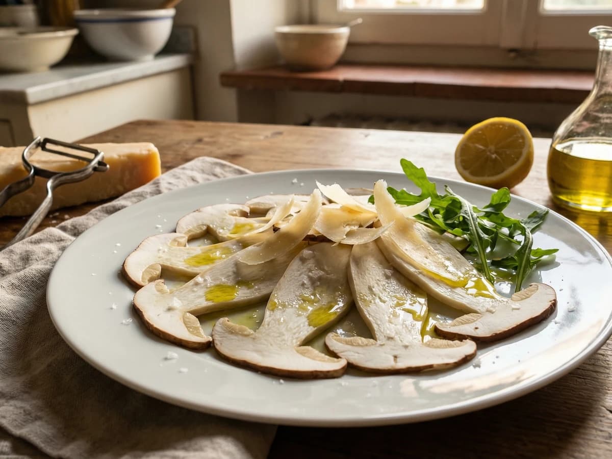 Insalata di Funghi Crudi