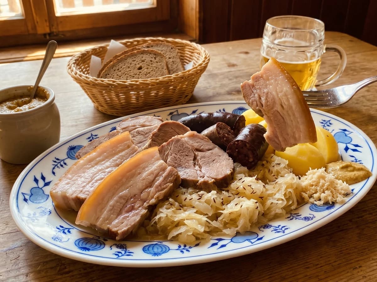 Schlachtplatte (Kesselfleisch) - Chef Klaus