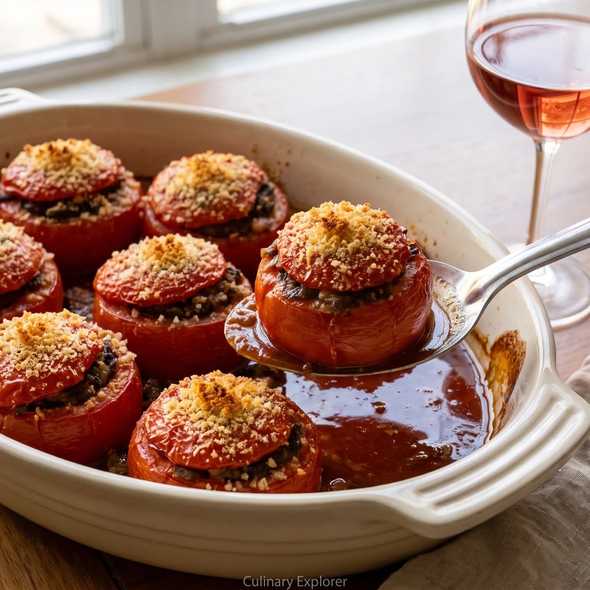 Tomates Farcies au Gratin
