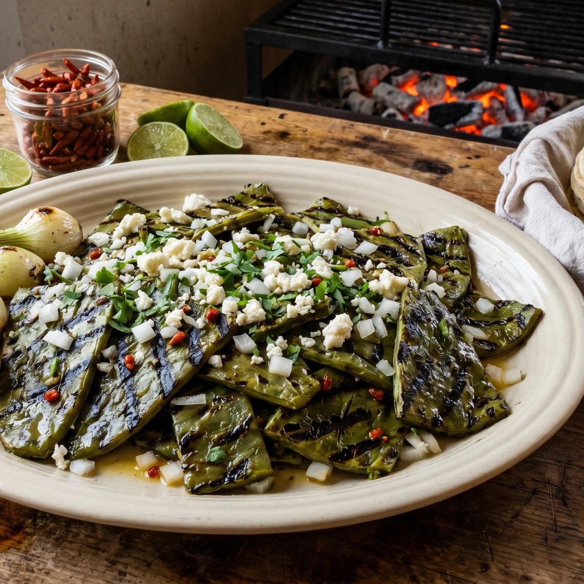 Nopales Asados Norteños