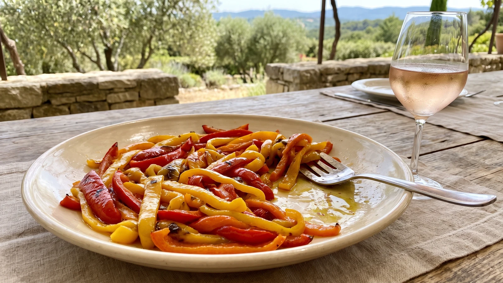 Mild, Grilled Capsicum