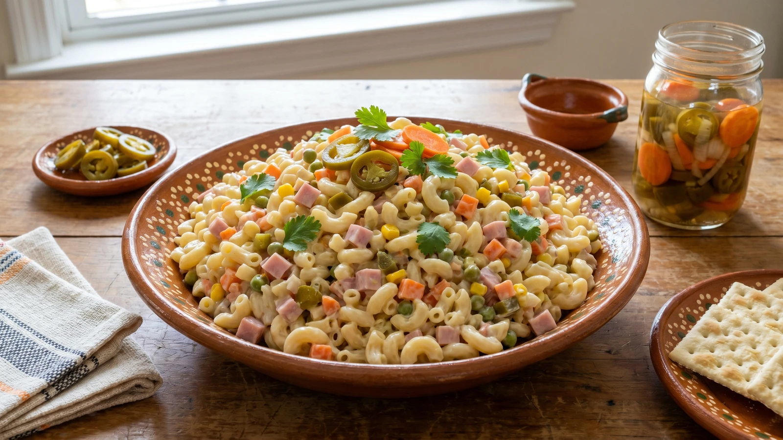 Jalisco Macaroni Salad (Ensalada de Coditos)