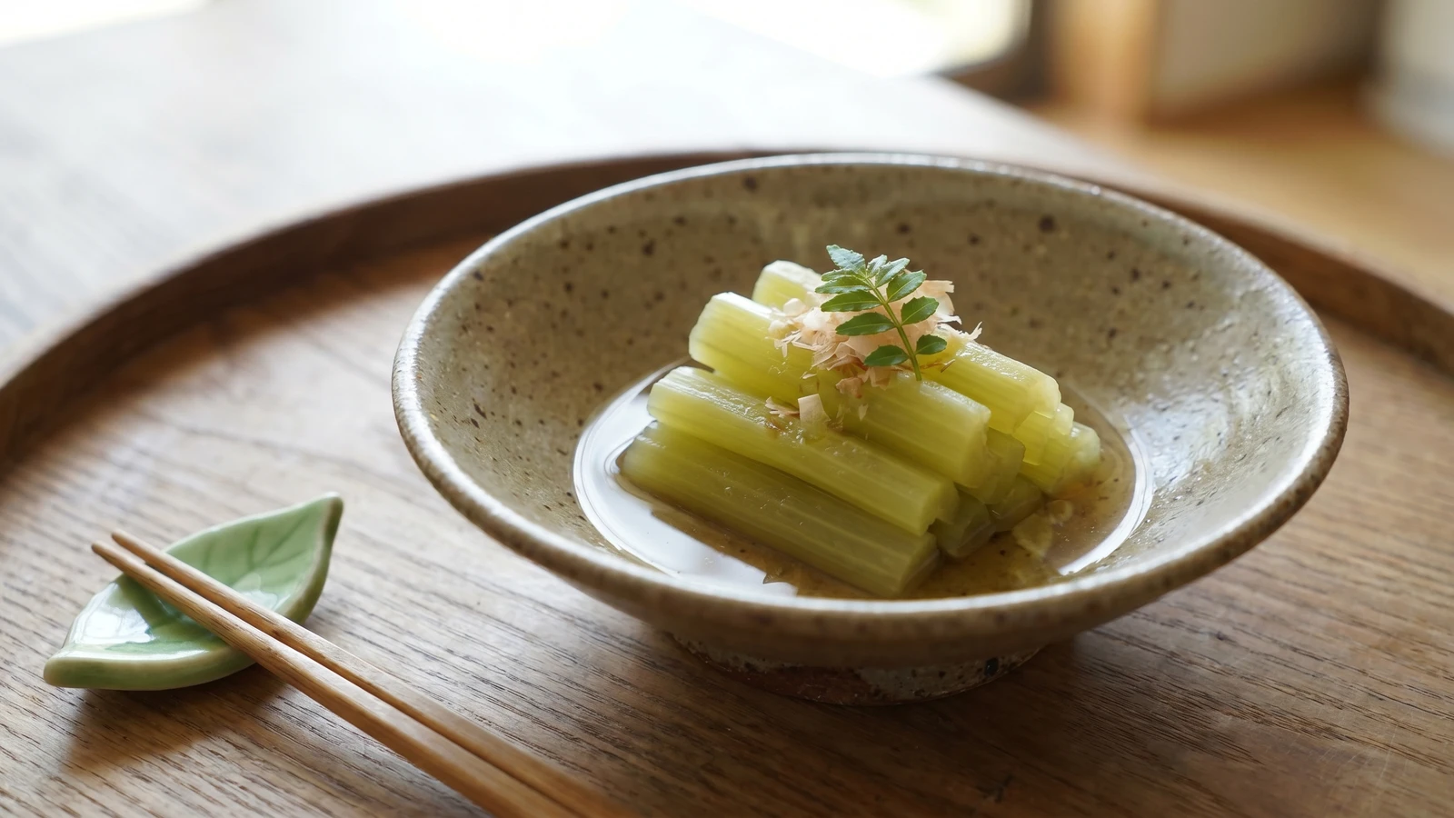 Butterbur Ohitashi (ふきのお浸し, Fuki no Ohitashi)