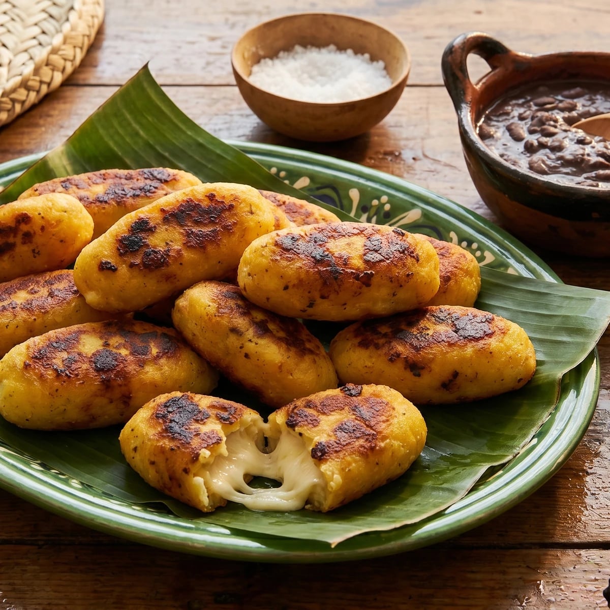 Plátanos Rellenos de Queso Veracruzanos