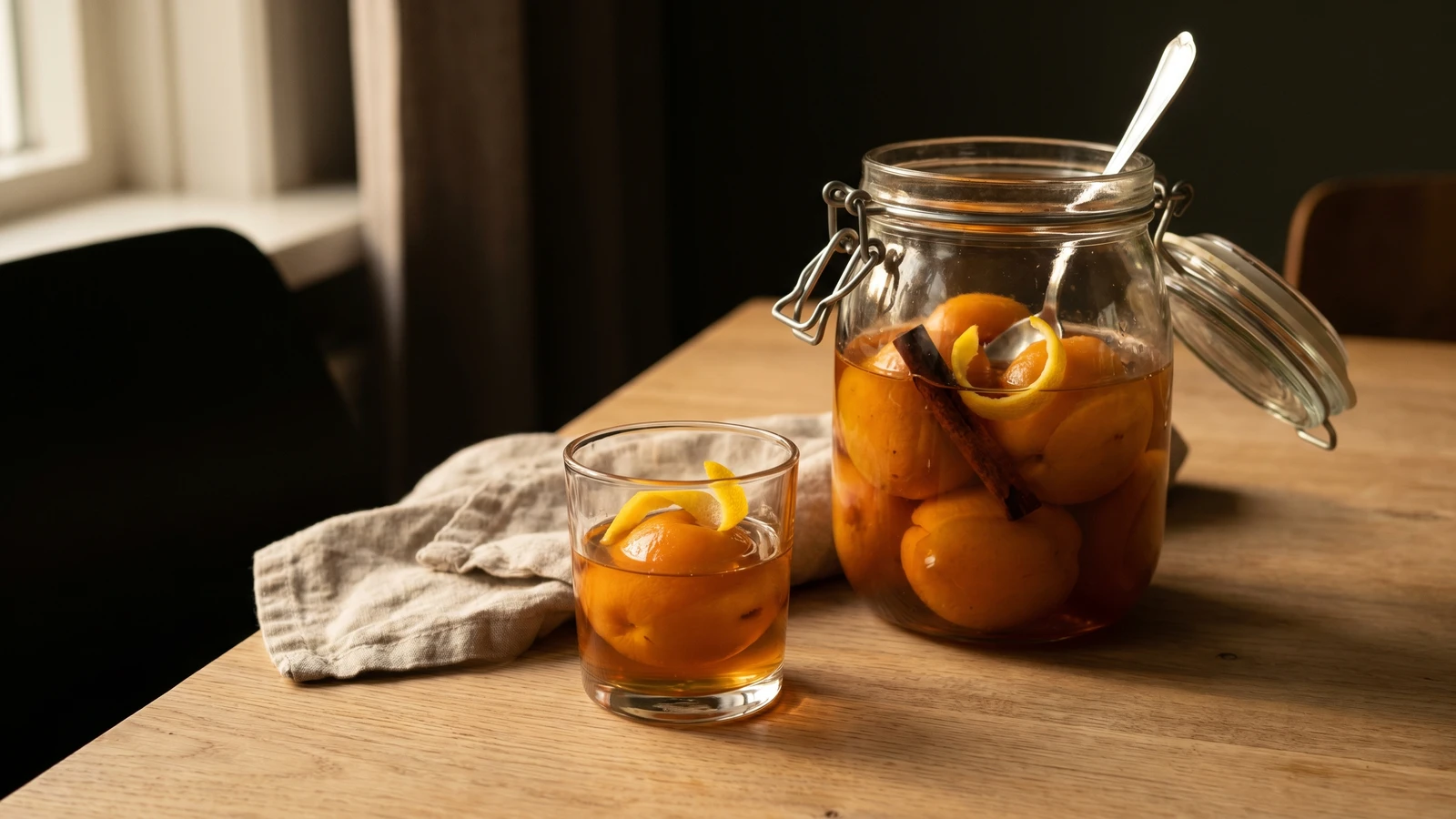 Boerenmeisjes (Dutch Brandied Apricots)