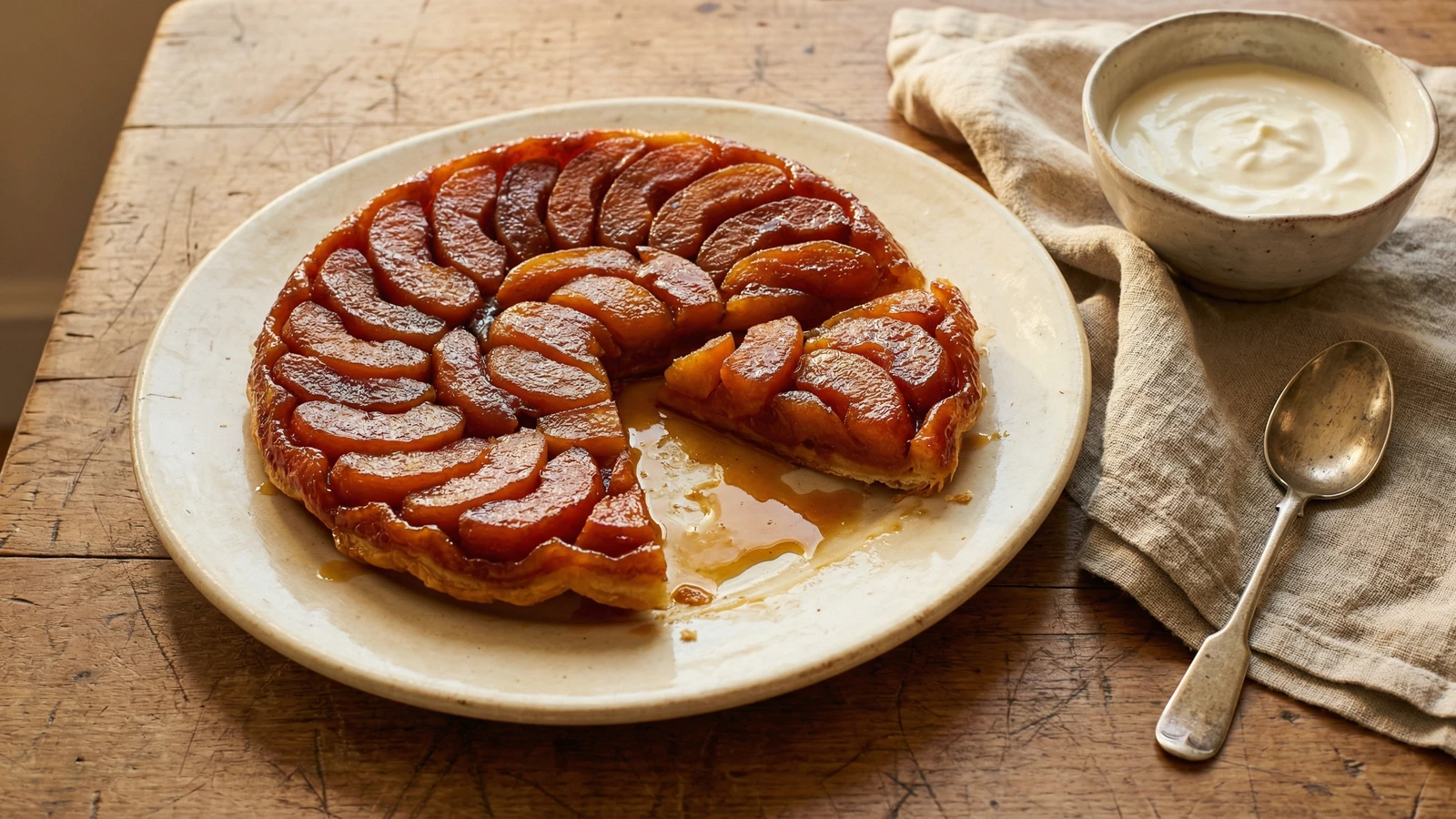 Autumn Apple Tarte Tatin