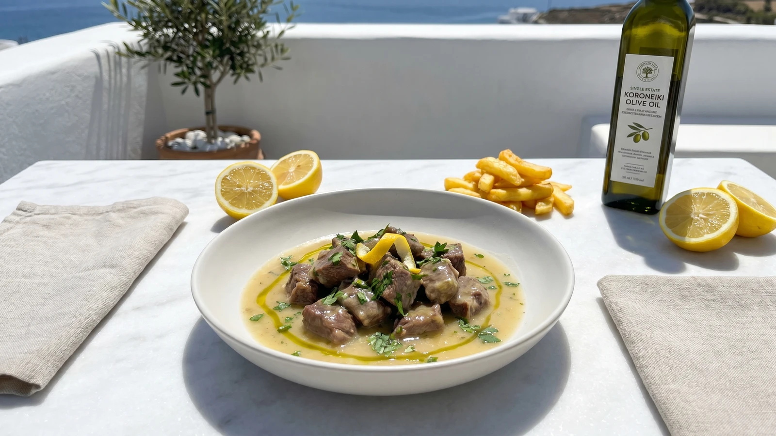 Moschari Lemonato Sterea Elladas (Μοσχάρι Λεμονάτο)