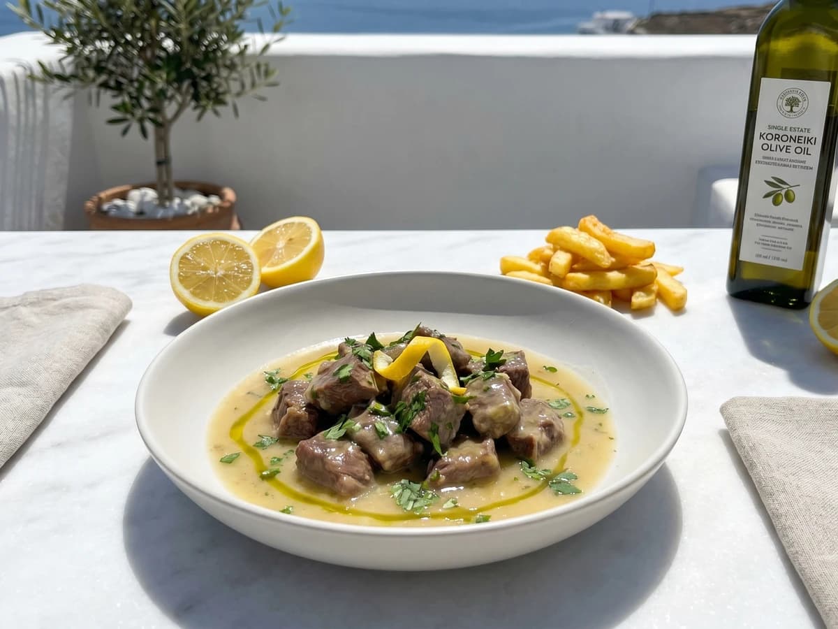 Moschari Lemonato Sterea Elladas (Μοσχάρι Λεμονάτο) - Chef Dimitra