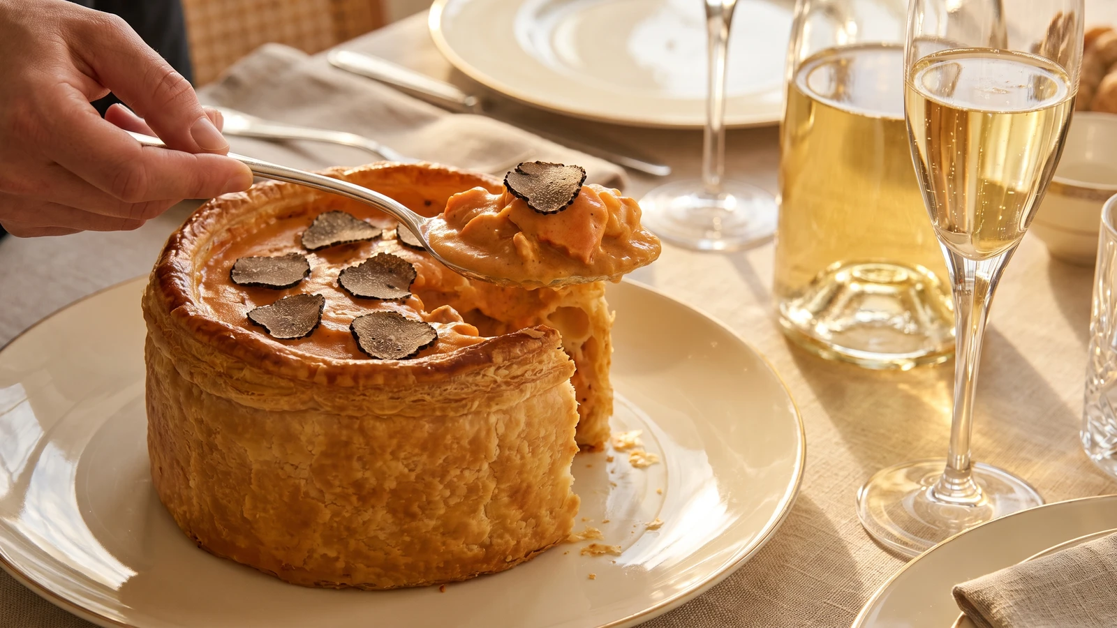 Timbale de Filets de Soles Carmélite