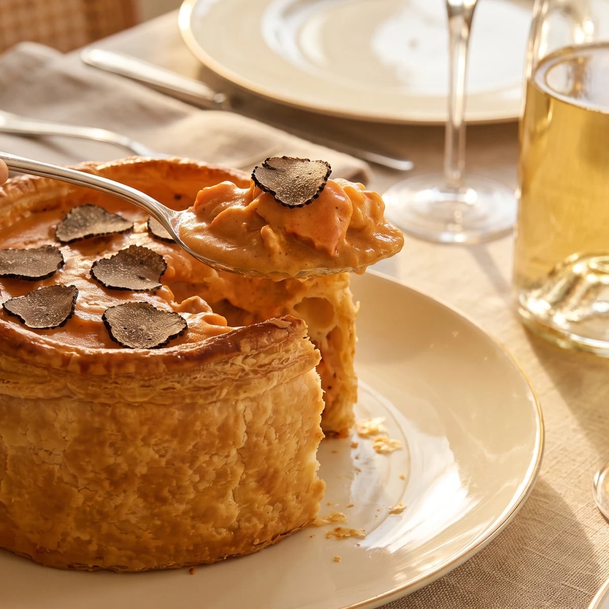 Timbale de Filets de Soles Carmélite