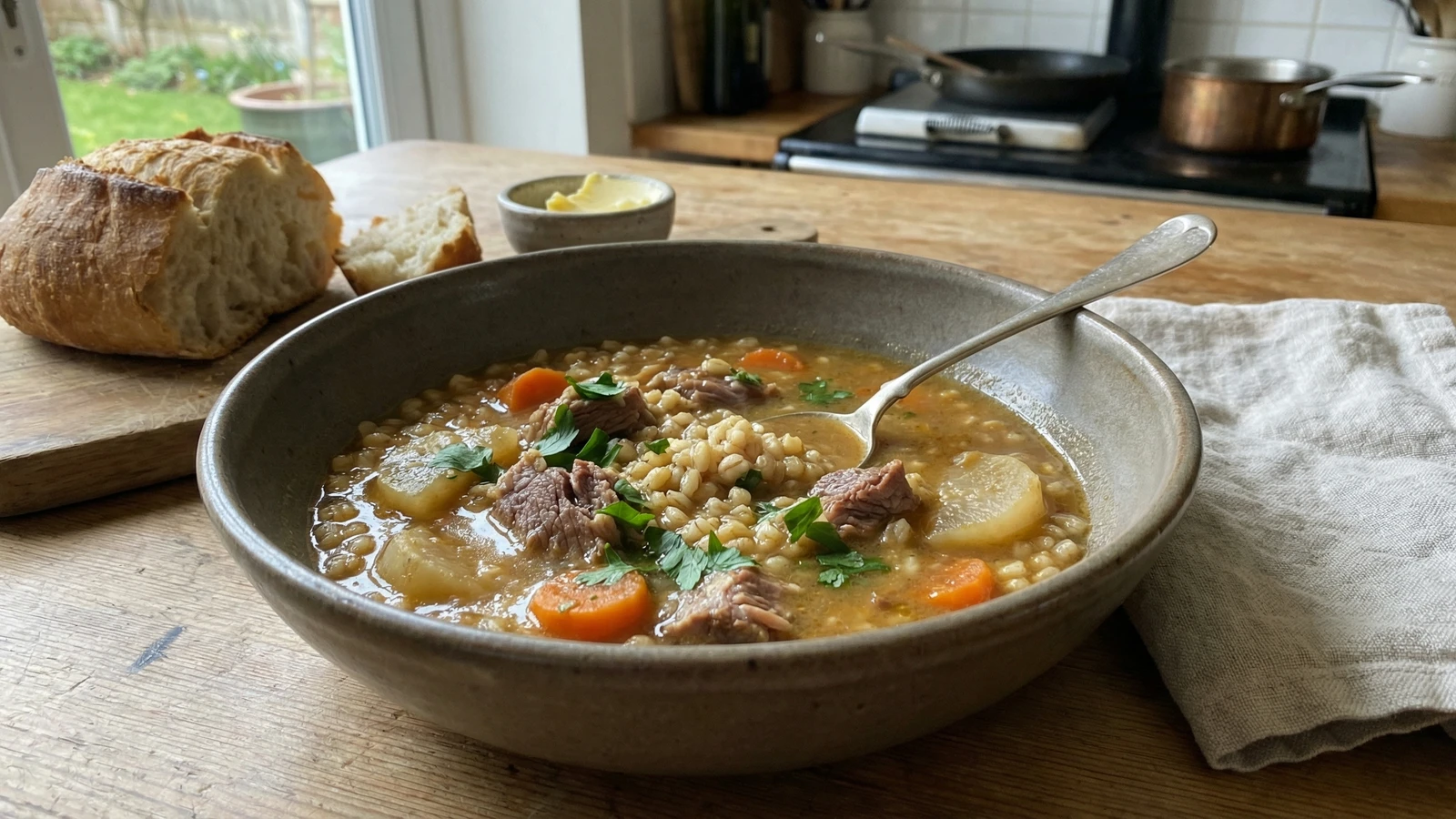 Lamb and Barley Stew