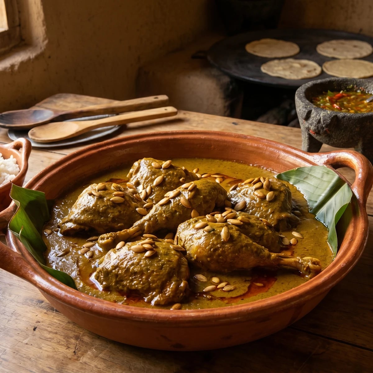Tabasco Wild Duck in Pipián (Pijije en Pipián)