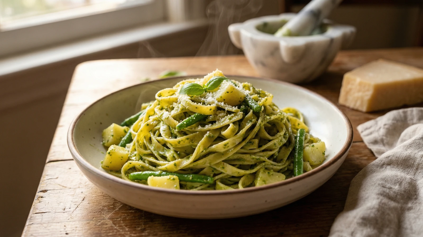 Trenette al Pesto
