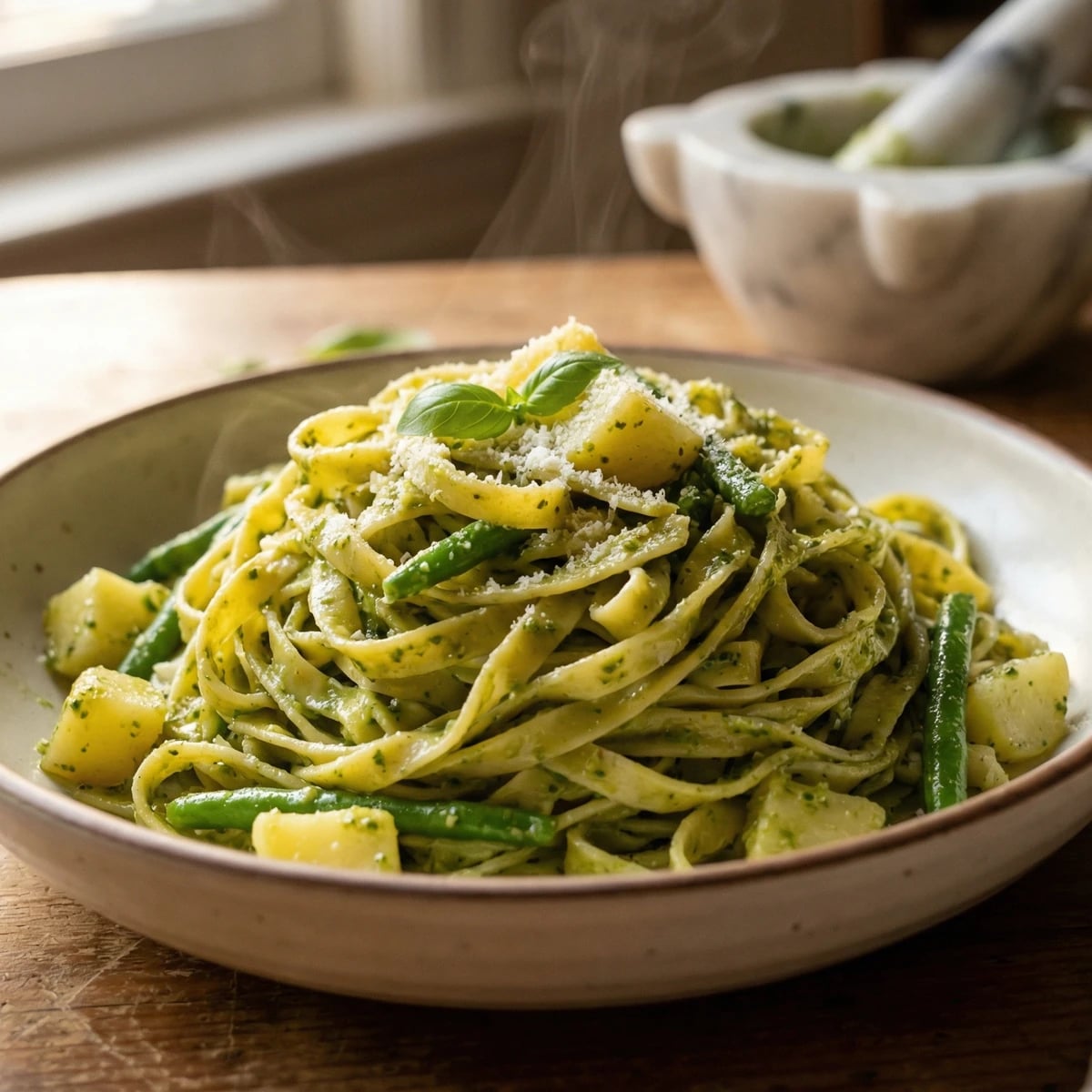 Trenette al Pesto