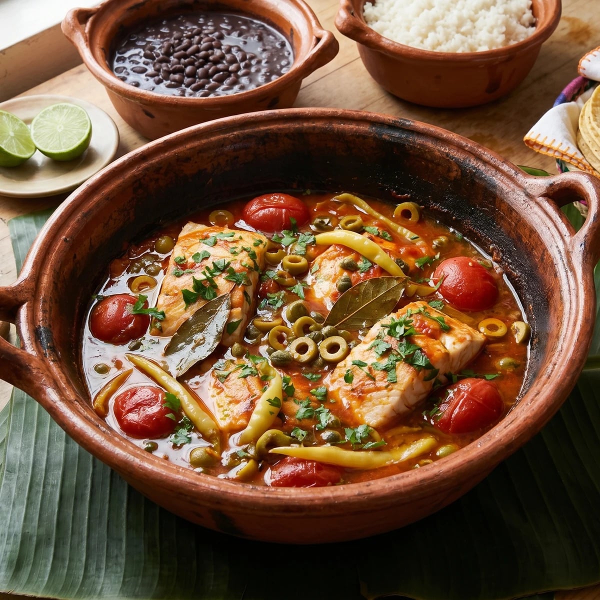 Filetes de Robalo a la Veracruzana