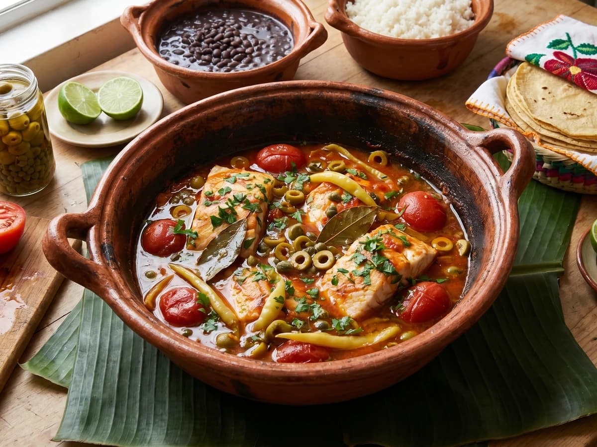 Filetes de Robalo a la Veracruzana
