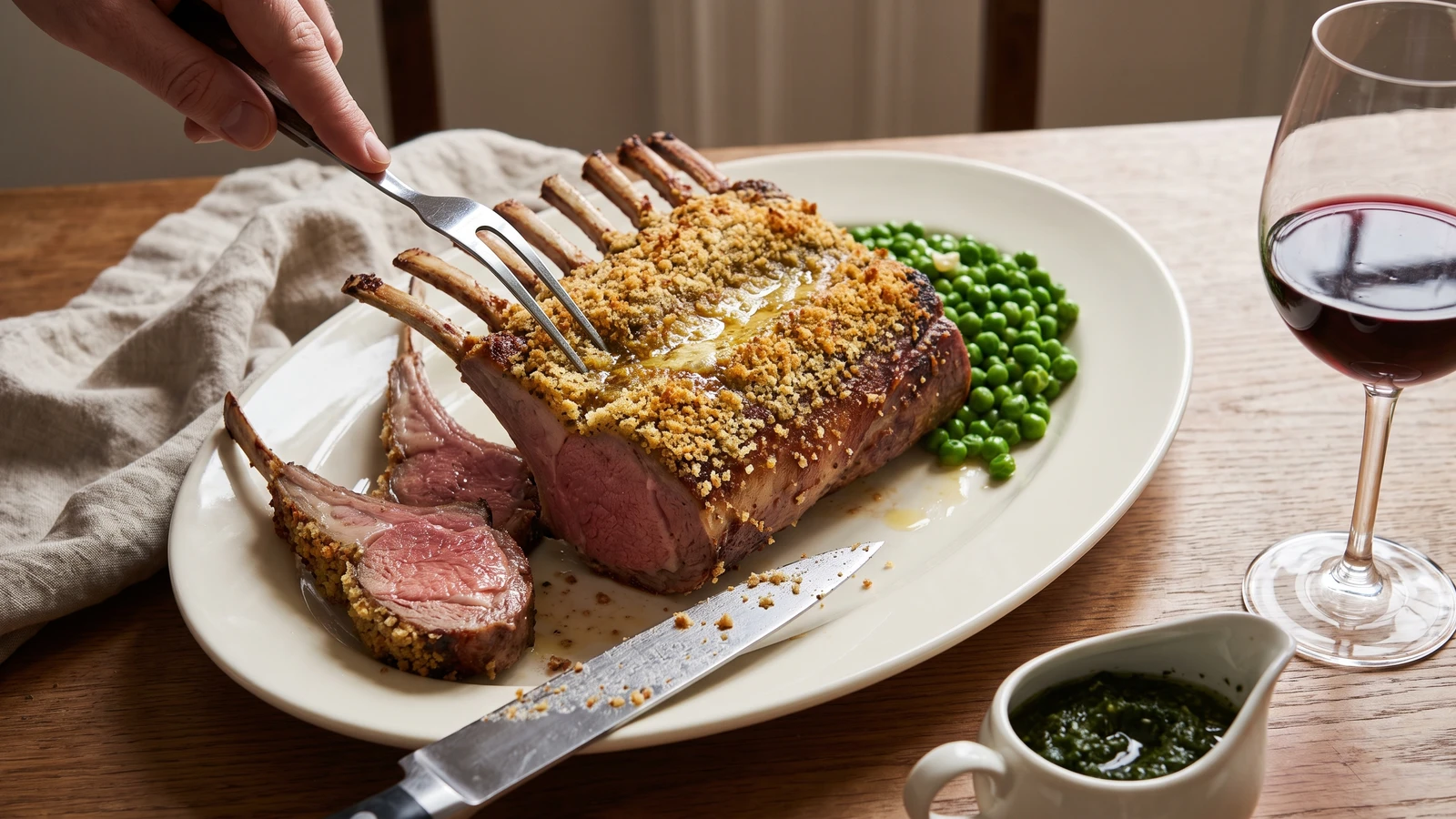 Carré d’Agneau Grillé