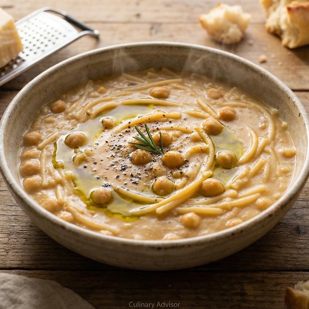 Pasta e Ceci alla Romana