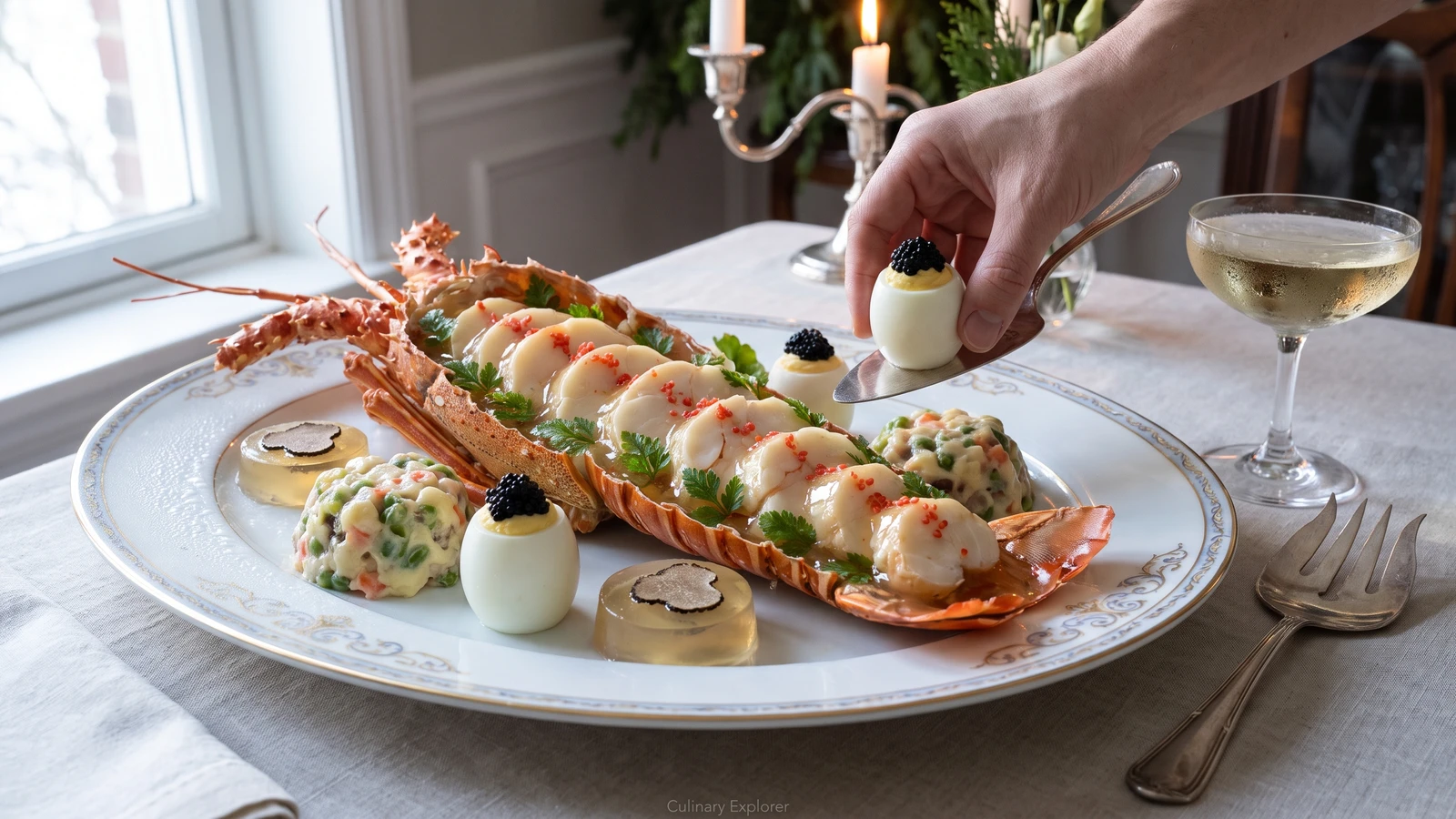 Langouste à la Russe
