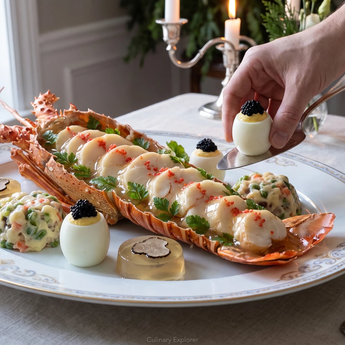 Langouste à la Russe