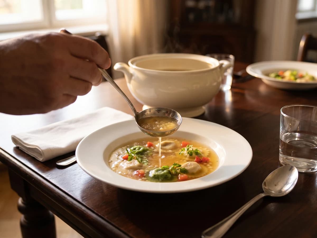Consommé Chartreuse - Chef Juliette