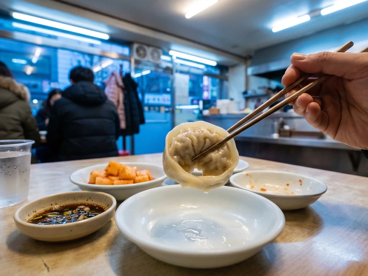 Mul-mandu (물만두, Boiled Dumplings) - Chef Jeong-sun