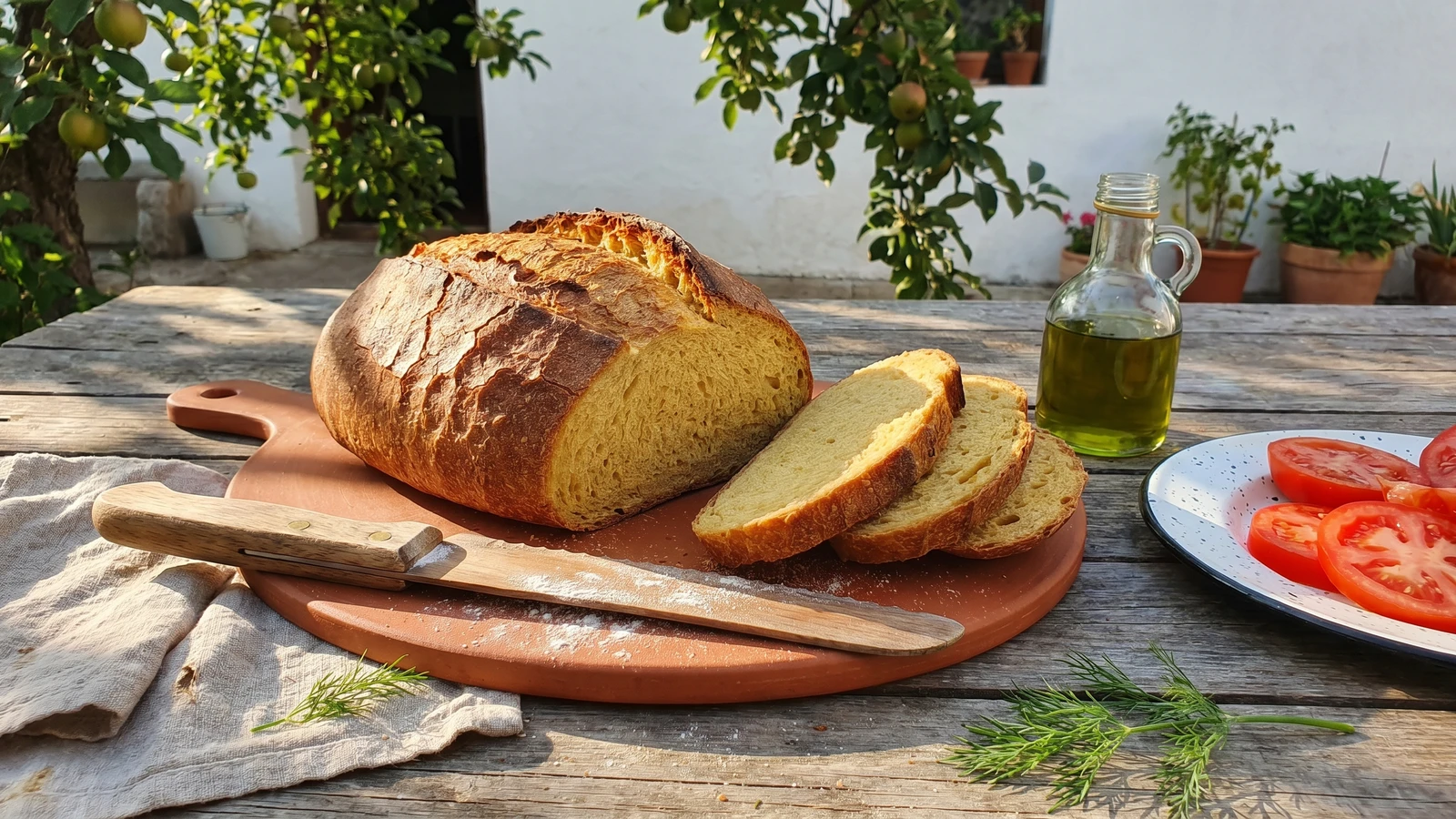 Arnautka (арнаутка, southern durum-wheat loaf)