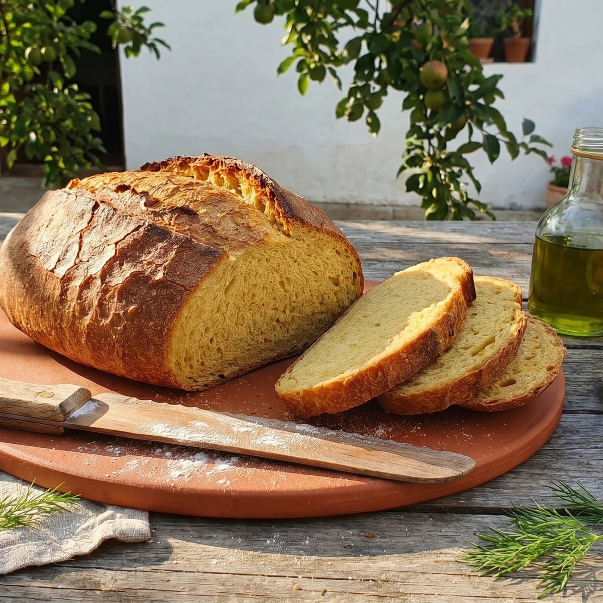 Arnautka (арнаутка, southern durum-wheat loaf)