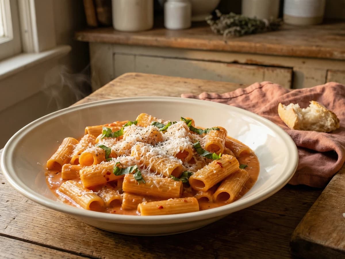 Rigatoni alla Vodka - Chef Ally