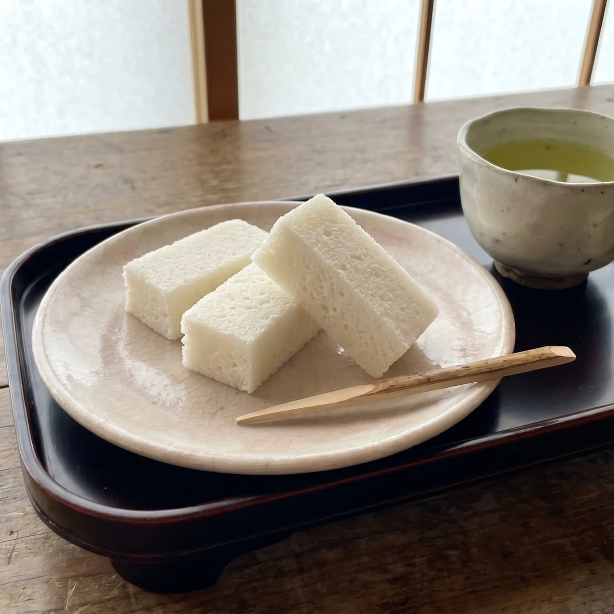 Kagoshima Yam Cake (軽羹, Karukan)