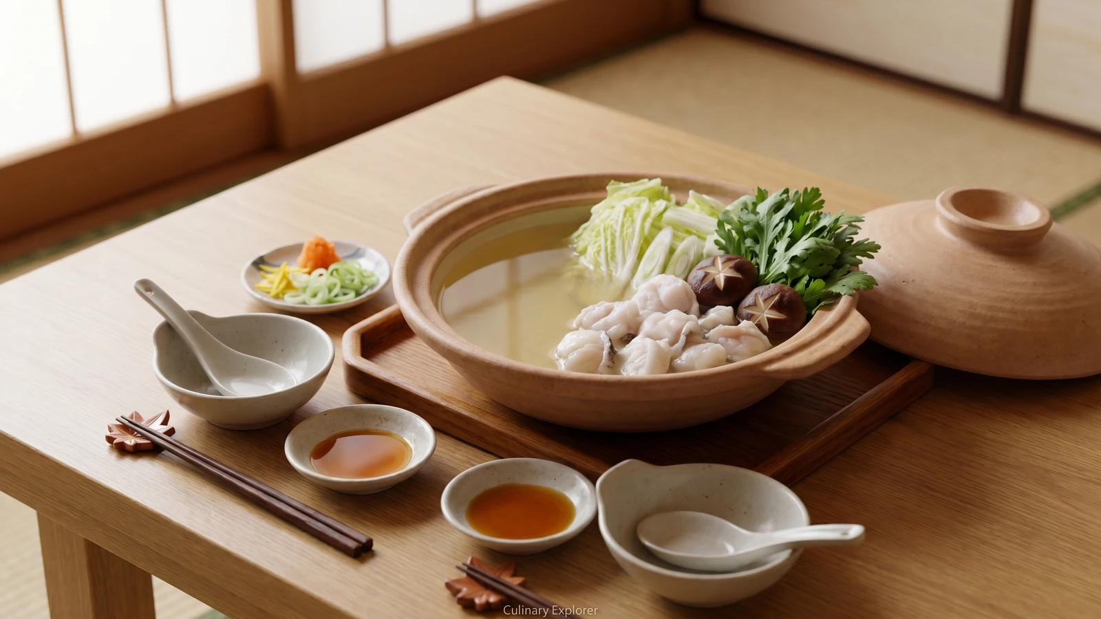 Osaka Pufferfish Hot Pot (てっちり, Tecchiri)