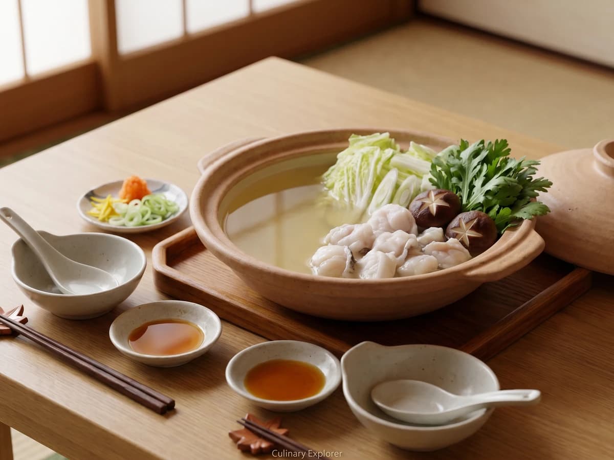 Osaka Pufferfish Hot Pot (てっちり, Tecchiri) - Chef Takumi