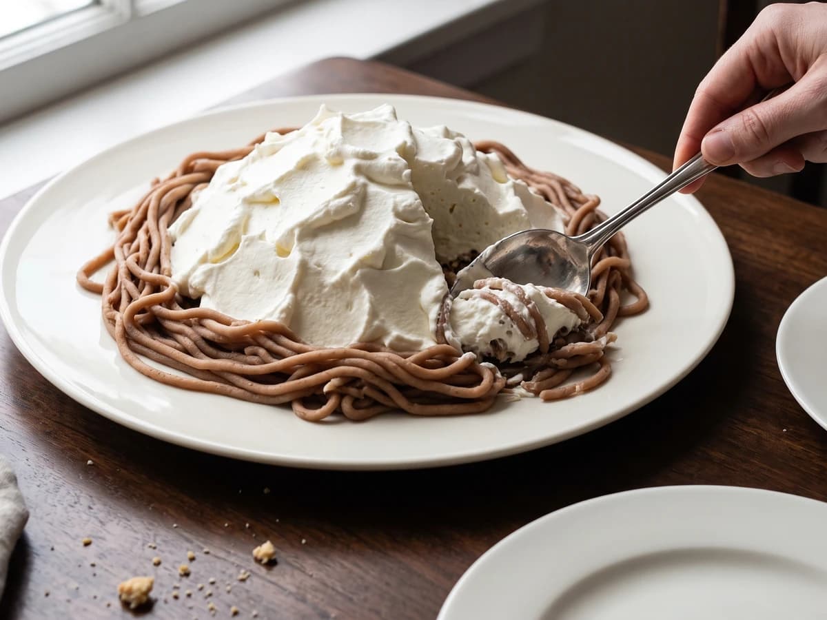 Mont-Blanc aux Marrons - Chef Juliette