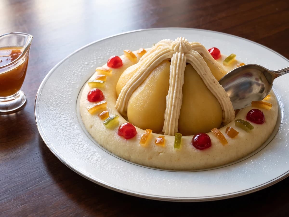 Poires à la Reine Emma - Chef Juliette