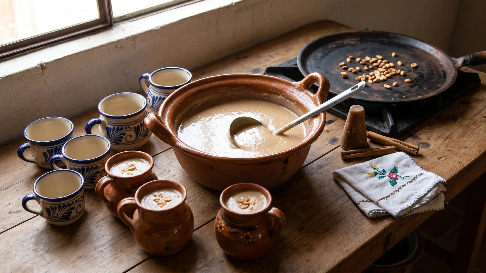 Atole de Cacahuate de Tarimoro
