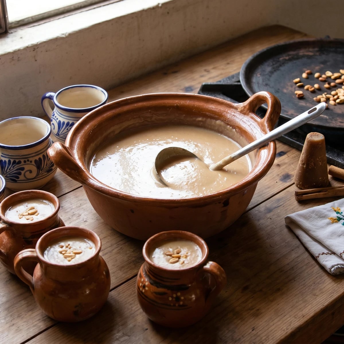 Atole de Cacahuate de Tarimoro