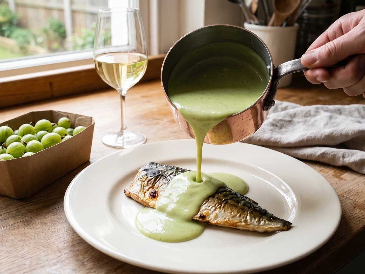 Gooseberry Sauce - Chef Juliette