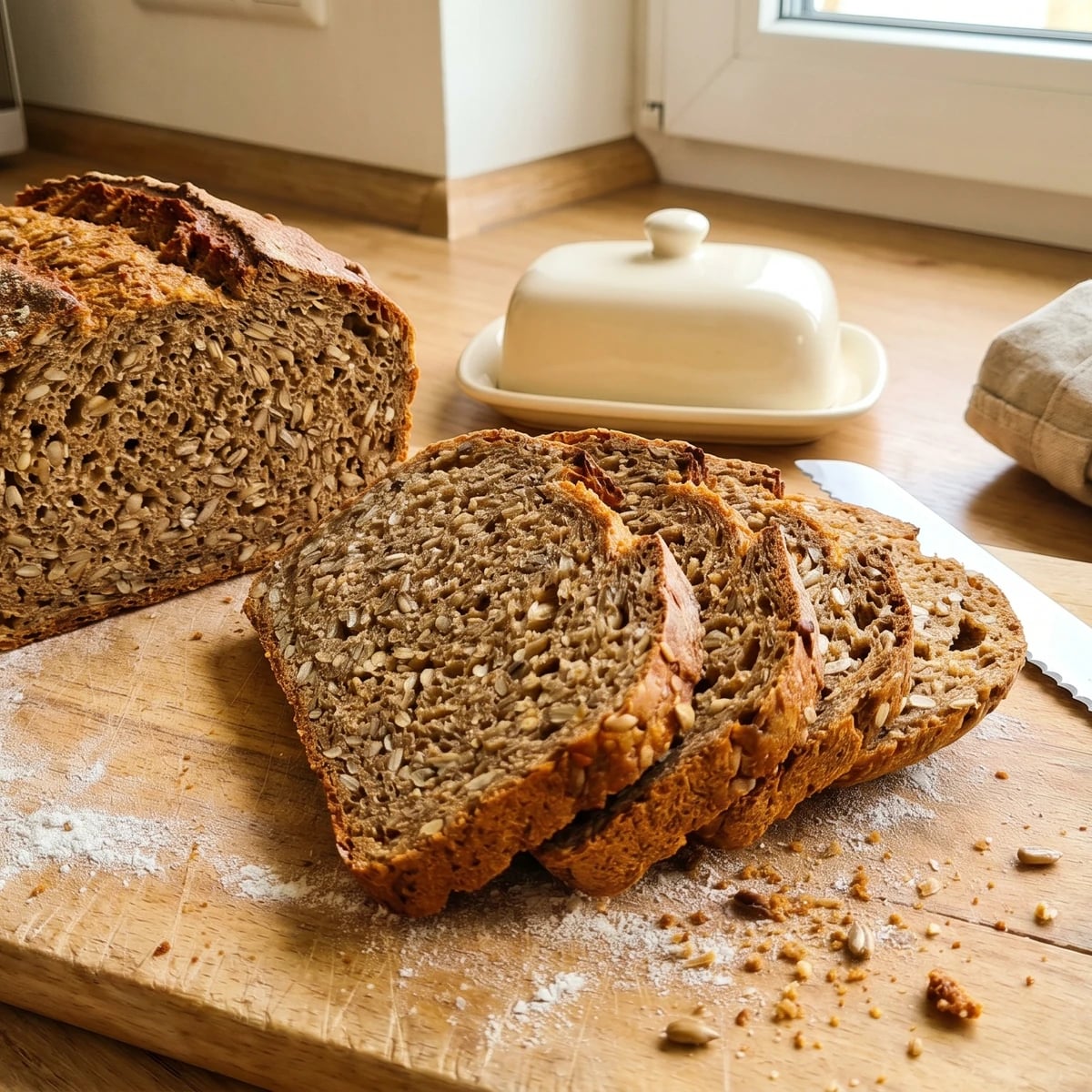 Sonnenblumenkernbrot