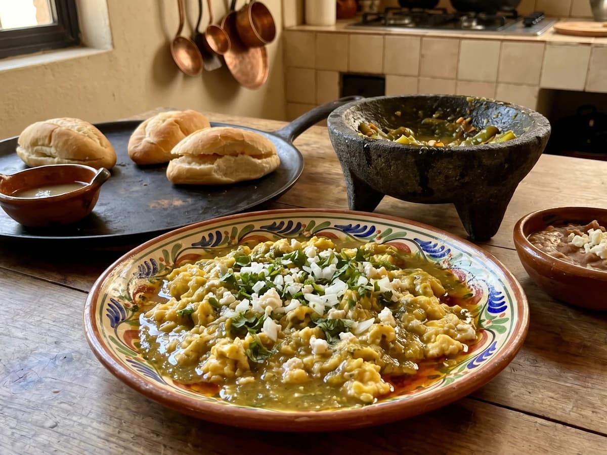 Huevos a la Albanil del Bajio
