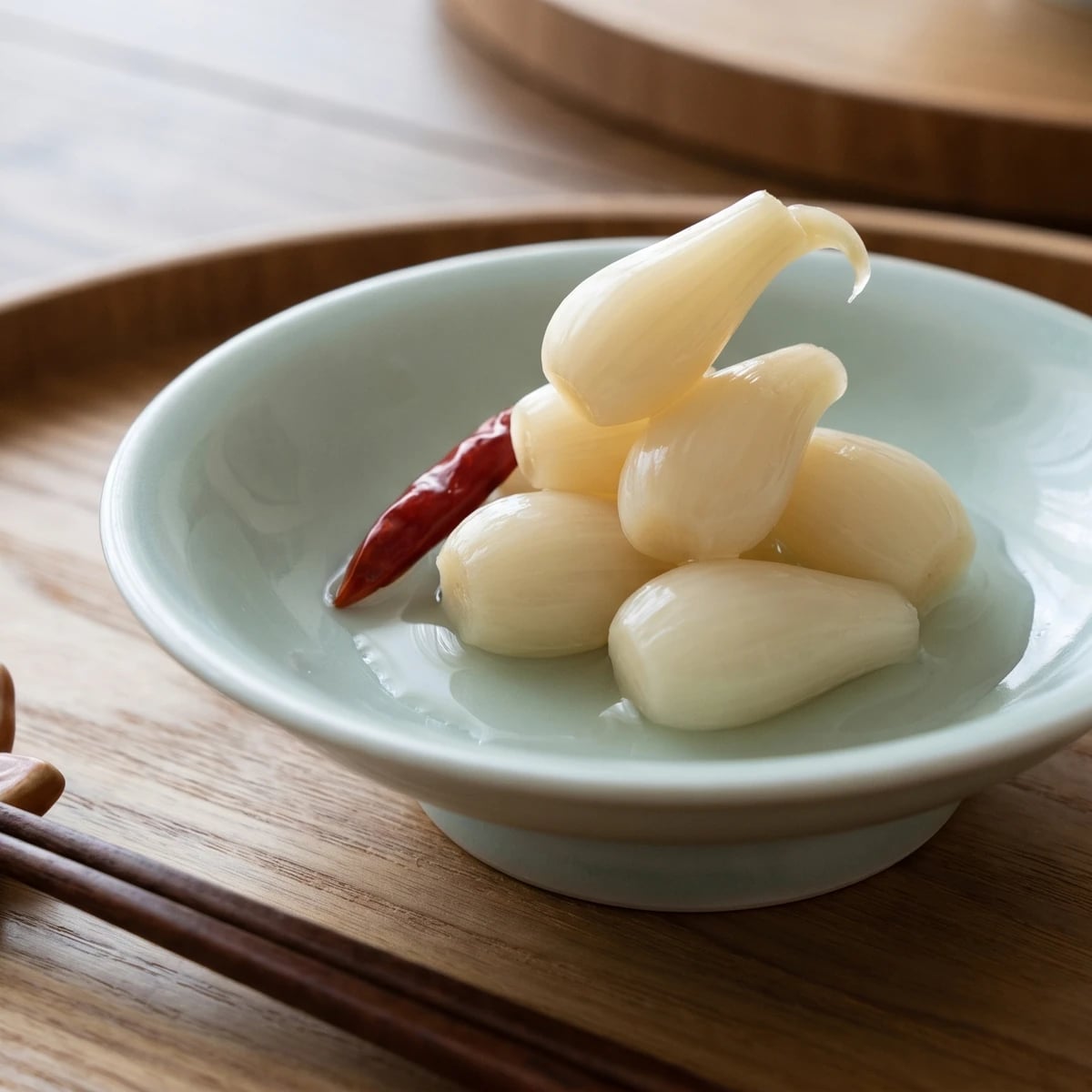 Pickled Rakkyo (らっきょう漬け, Rakkyozuke)