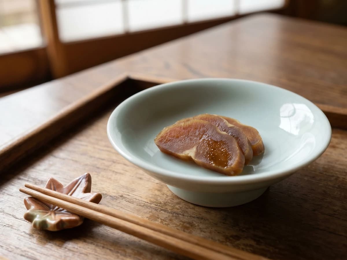 Sake-Lees Uri Pickle (奈良漬け, Narazuke)