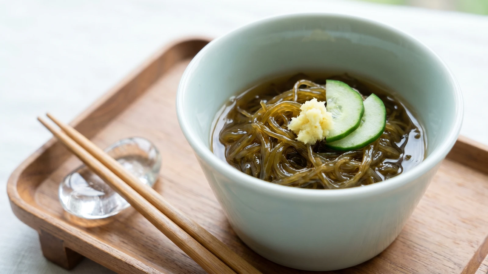 Vinegared Mozuku (もずく酢, Mozuku-su)