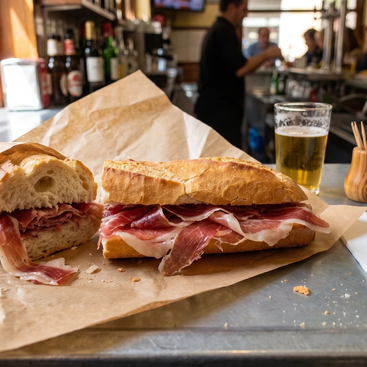 Bocadillo de Jamón Madrileño