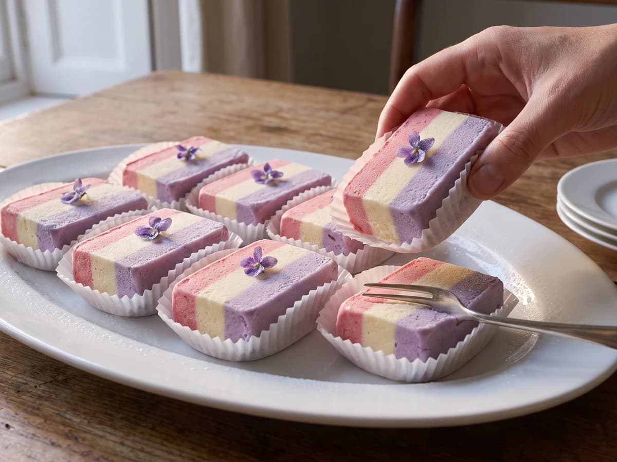 The Moulding of Iced Biscuits - Chef Juliette