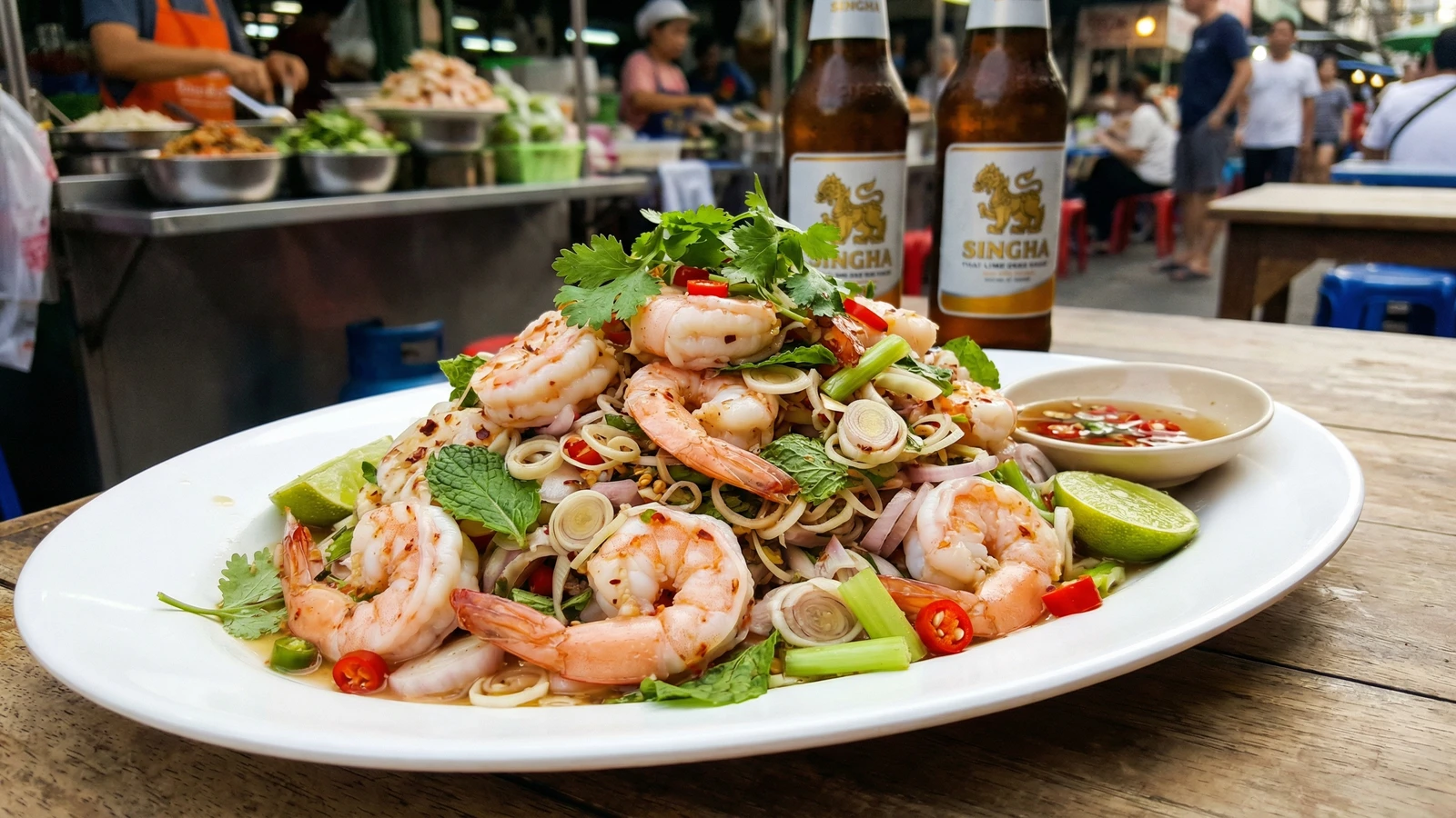 Lime-Dressed Shrimp Salad (Pla Goong)