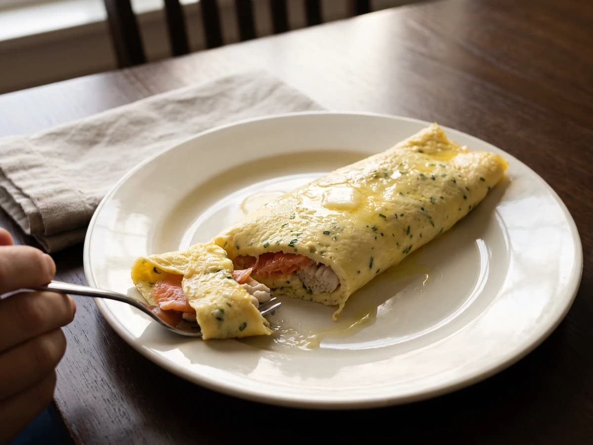 Omelette à l’Écossaise - Chef Juliette