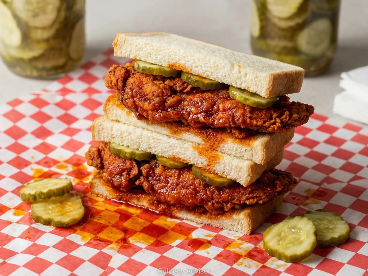 Nashville Hot Chicken Sandwich - Chef Dean